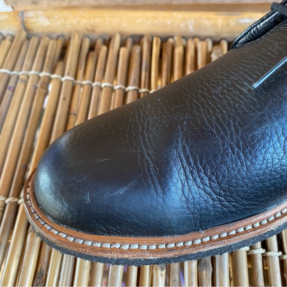 G.H.Bass & Co. Black Pebbled Leather Carl Boots - Picture 14 of 15